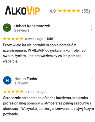 Komentarze i oceny na Google Maps